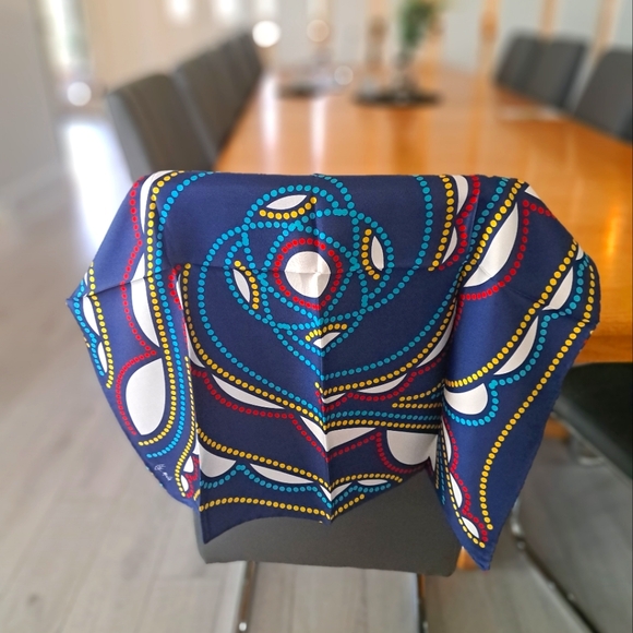 New! Colorful Patterned Scarf - Picture 1 of 5